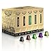 Café AllOro Ultra Premium Italian Espresso & Lungo Coffee Nespresso Compatible Variety Pack Capsules, Golden Italian Espresso, 50 Count