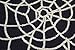 Phantoscope Happy Halloween Embroidery Spider Web Rectangle 100% Cotton Throw Pillow Case Cushion Cover 12 x 20 inches 30cm x 50cm