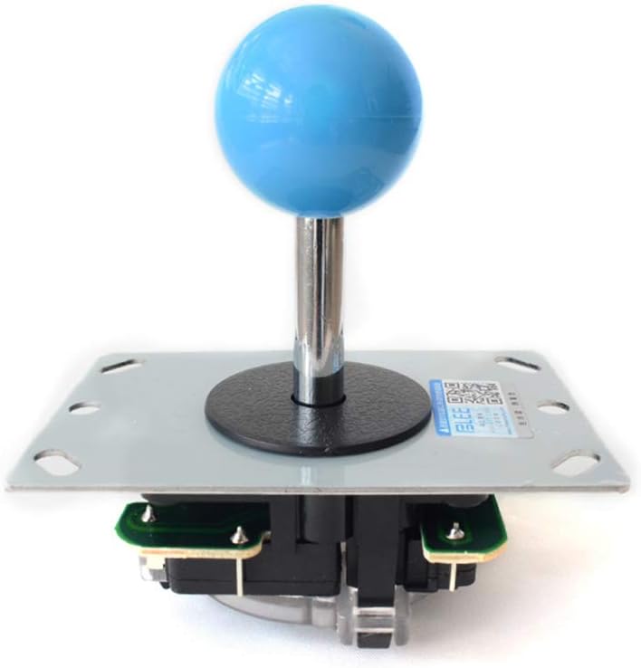 BLEE 8 Way Joystick for Rapsberry Pi and Windows 5 Pin Joystick for Video Game Arcade (Blue)