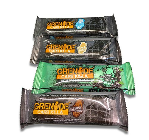[- Grenade Carb Killa High Protein Bar - Mixed Box 12 x 60g Bar  -]