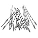 Lost Ocean 20pcs Stainless Steel Wire Keychain Cable Key Ring for Outdoor Hiking (MC-O261648)