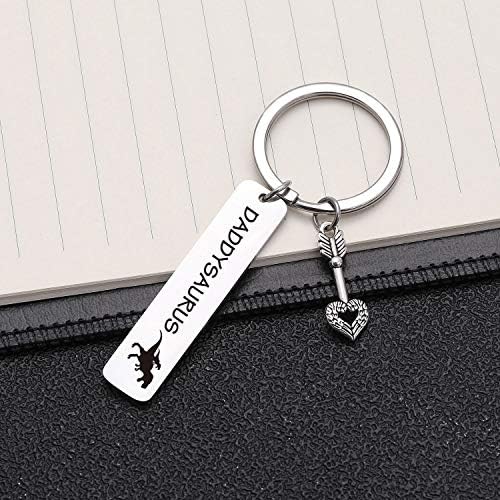 daddysaurus keyring