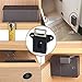 WOOCH RFID Locks for Cabinets Hidden DIY Lock - Electronic Cabinet Lock with USB Cable, RFID Card/Tag/Wristband Entry