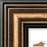Craig Frames 21307201 20 by 30-Inch Picture Frame, Smooth Wrap Finish, 3.015-Inch Wide, Copper and Black