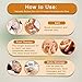 Pure Ginger Oil, Natural Lymphatic Drainage Ginger Essential Oils, Natural Therapeutic Massage Oil Promote Blood Circulation, Relieve Muscle Soreness 2pcs