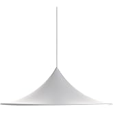 Golden Lighting Vistara 1-Light 35in Pendant in Sand White