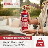 Firechief 600g ABC Powder Fire Extinguisher with Bracket – 5 Year Guarantee view 3