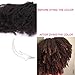 18inch Kinky Curly Clip In Hair Extensions Natural Hair 4B 4C African American Clip In Human Hair Extensions 120g 7Pcs/set Clip Ins