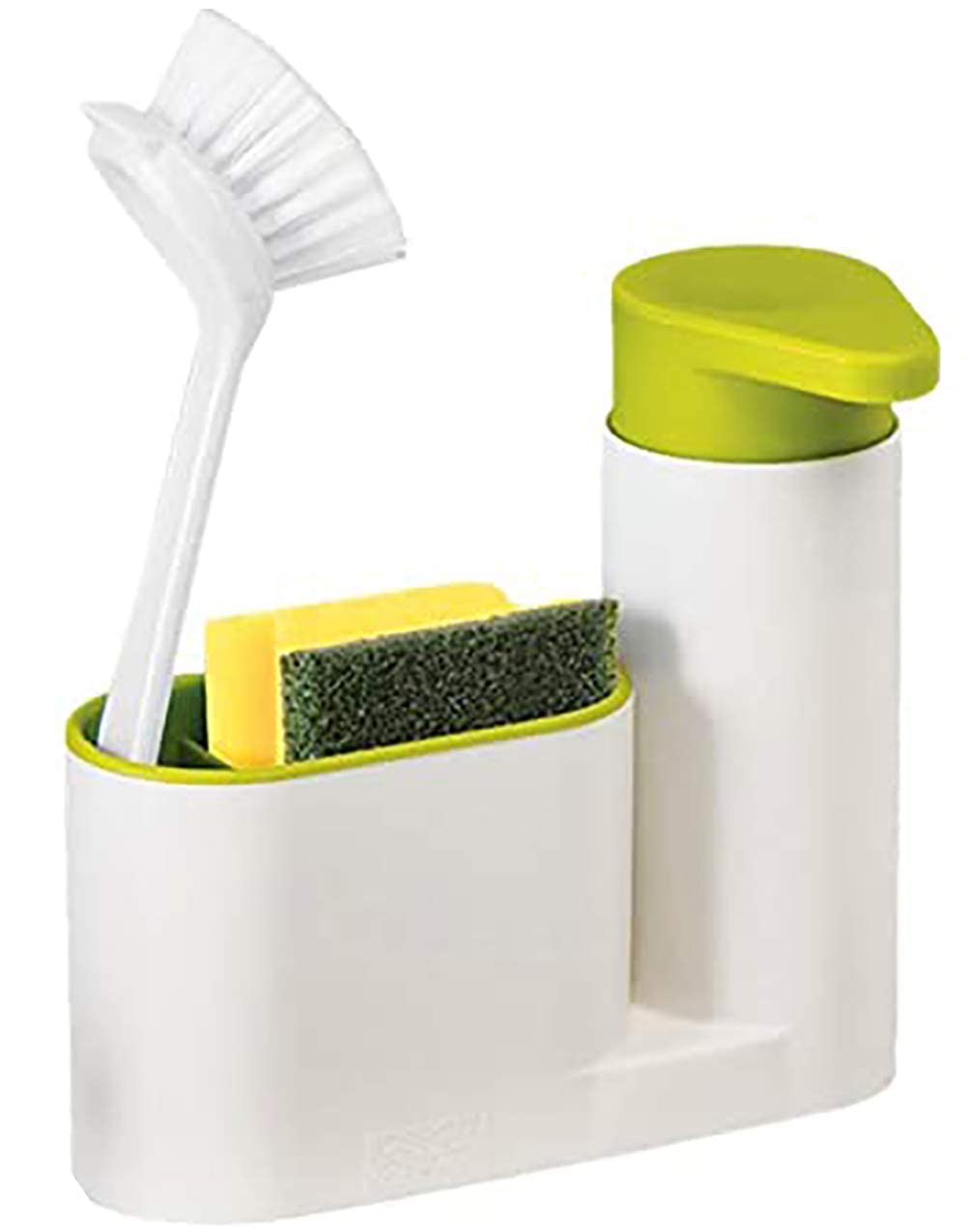 2 In 1 Utensil Holders & Organisers,Kitchen Sink Organiser, Cleaning Device - Kitchen Organiser, Functional Storage Box, In Which Cleaning Brushes, Sponge And Other Kitchen Cleaning Products Stored.