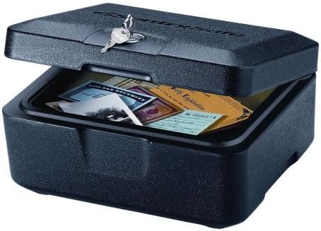 SentrySafe 500 FIRE-SAFE Box, 0.16 Cubic Feet, Black by SentrySafe