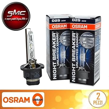 Paar Lampen Osram Night Breaker Unlimited Xenarc Xenon 66240 x NB D2S 85 V 35 W