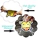 QTL Animal Stickers for Kids Cute Animal Stickers for Water Bottles Watercolor Stickers Animals for Laptop 50 Pcs