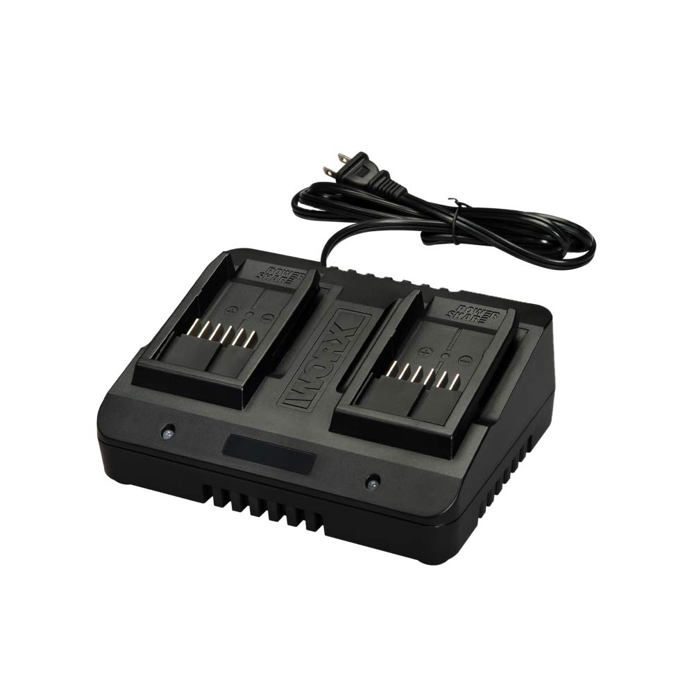 Photo 1 of Worx WA3770 20V Li-ion Dual Port 2 Hour Charger