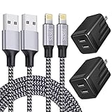 iPhone Fast Charger,USB Wall Charger 2Pack[Apple