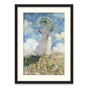 Black Framed Canvas Wall Art Famous Painting Home Artwork Decoration for Living Room, Bedroom - 23x31 inches