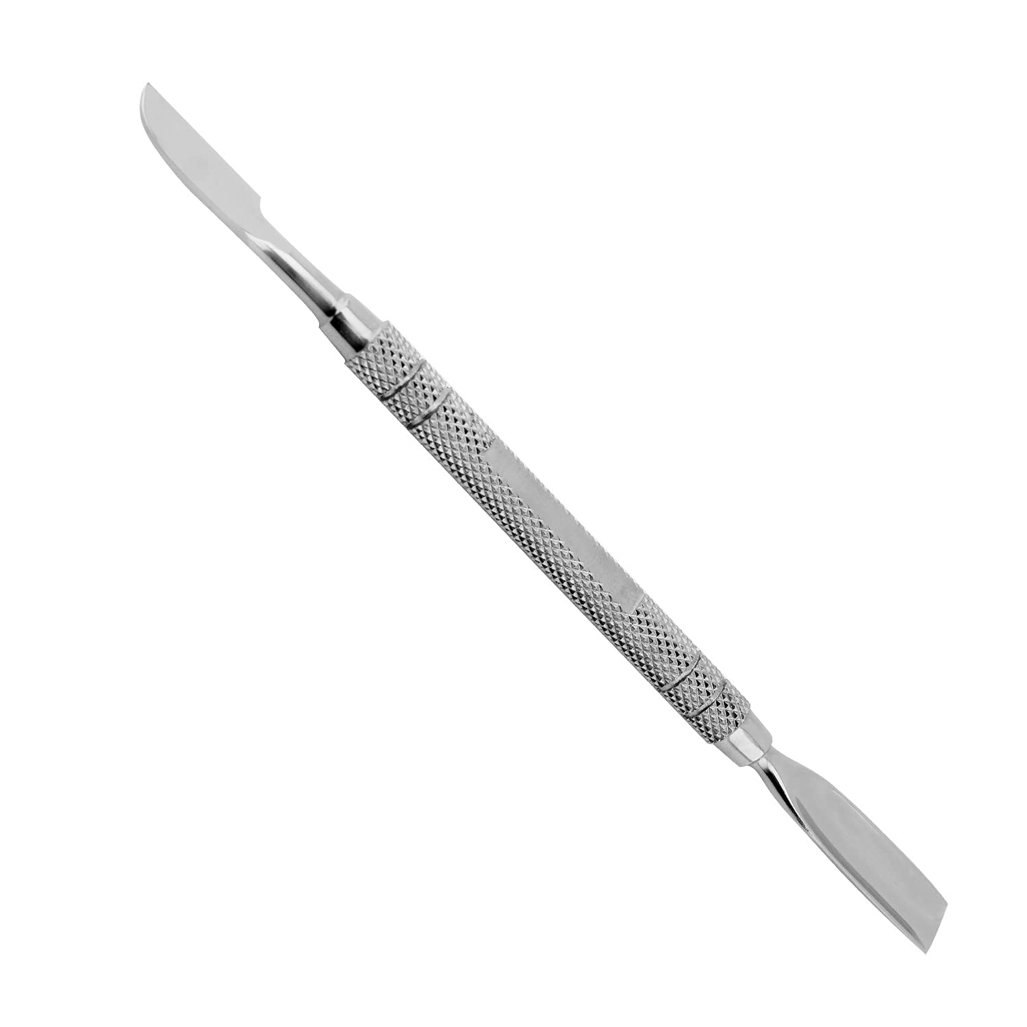 Haryali London Cuticle Pusher - Steady Grip Cuticle Pusher Tool 6 inches - Knife End Cuticle Trimmer and Pusher for Safe and Precise Cuticle Removal