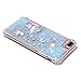 HMTECHUS iPhone 8 Plus case 7 Plus case 3D Cute Glitter Liquid Sparkle Floating Luxury Quicksand Shockproof?Protective Silicone Slim Cover iPhone 6S Plus / 6 Plus -Bilng Childlike Elephant YB