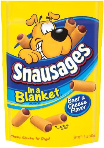 Snausages Snausages In A Blanket, 12-Ounce (Pack Of 5)