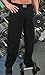 Crazee Wear California Solid/Black Design Relaxed Fit Pants