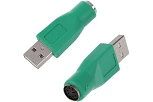 PS/2 Adapter PS/2 Male to USB Female Port Adapter USB Converters for Old Keyboard Mouse 2PCS ps/2 Adapter