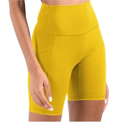 Buy Telamon High Waist Workout Yoga Athletic Shorts For Women Compression Biker Running Short With Deep Pockets Online In Indonesia B08fr9mtwp