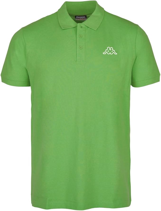 Kappa Peleot Polo Shirt, Men, Polo Peleot Shirt, Green (304 classic