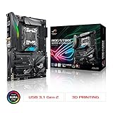 ASUS ROG STRIX X299-E GAMING LGA2066 DDR4 M.2 USB 3.1 802.11AC WIFI X299 ATX Motherboard for Intel Core X-Series Processors