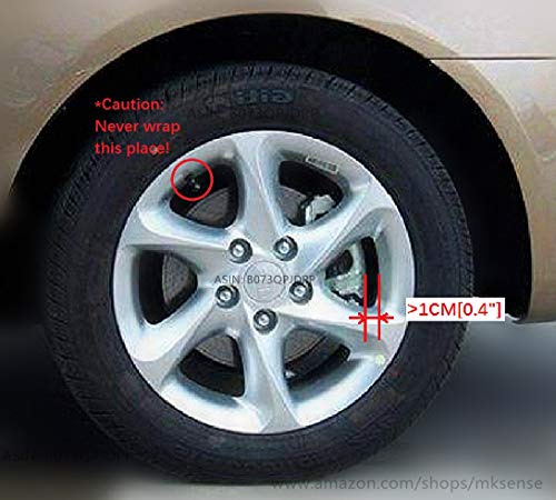 Newest Easy Emergency Mud Snow ICE Car Tire Chains Heavy Duty Universal Fit Metal Steel Traction Anti-Skid for Truck Pickup SUV Car Van ATV Jeep Honda Toyota Nissan VW Ford Mercede Benz BMW Tyre