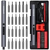 SHARDEN Mini Electric Screwdriver,29 in 1 Small