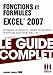 Fonctions et formules Excel 2007 by