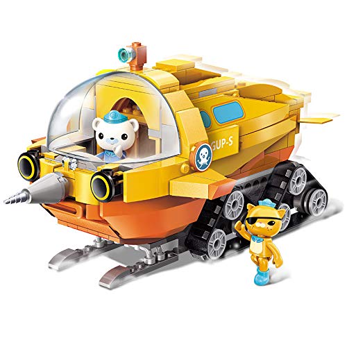 Octonauts GUP-S Polar Exploration Vehicle & Barnacles kwazii 275pcs Building Block Set-Without Original Box (3704)