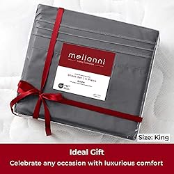 Mellanni King Size Sheet Set - 4 PC Iconic