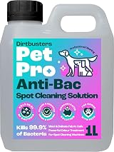 Dirtbusters Anti-Bac Spot Cleaning Solution 1L Kills 99.9% Bacteria