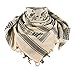 M-Tac Shemagh - Military Army Tactical - Desert Head Scarf - Neck Wrap (Tan/Black)