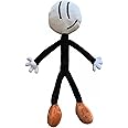ROSEWARD Friday Night Funkin Plush Toy Cute FNF Plushies for Kids Henry Stickman Toys, Stickman Figures10 in (Stickman)