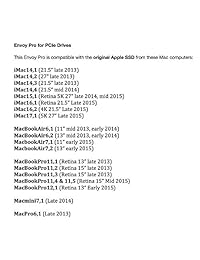 OWC Envoy Pro portátil, alimentado por camión Caja con USB 3.0 para Apple Flash SSD (Junio 2013 current Modelos de Mac)