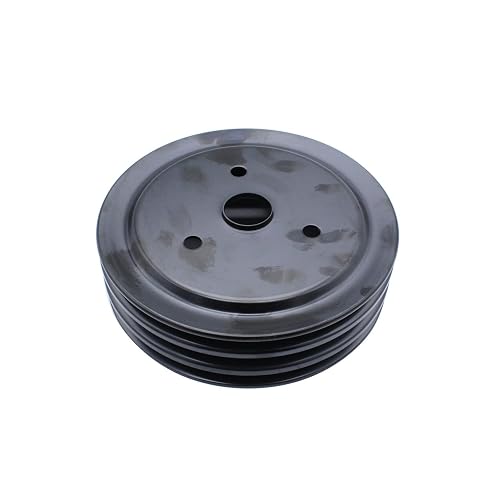 GSKMOTOR Crankshaft Pulley Triple-Groove SWP Short Water Pump for Small Block Chevy SBC 262 265 267 283 302 305 307 327 350 400 Black Steel, Crankshaft Pulleys - Canada