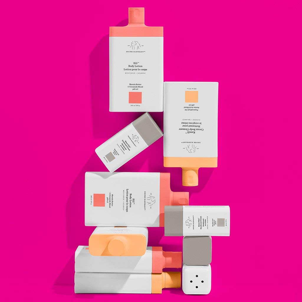 Drunk Elephant Sili Body Lotion. Hydrating and Restoring Cream Body Lotion. (8 fluid ounces) : Beauty