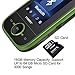 Mp3 Player with Bluetooth 16GB Clip Sport Mp3 Player Support up to 64GB Music Player-Green by TIMMY