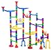 Lolo Toys Marble Run Set for Kids - 106 Pieces (16 Glass Marbles) Stem Learning Toy for Kids Ages 4 Plus, Educational Tower Game/Gravity Maze, Marble Race Track. Great IQ Builder and Coordination Game