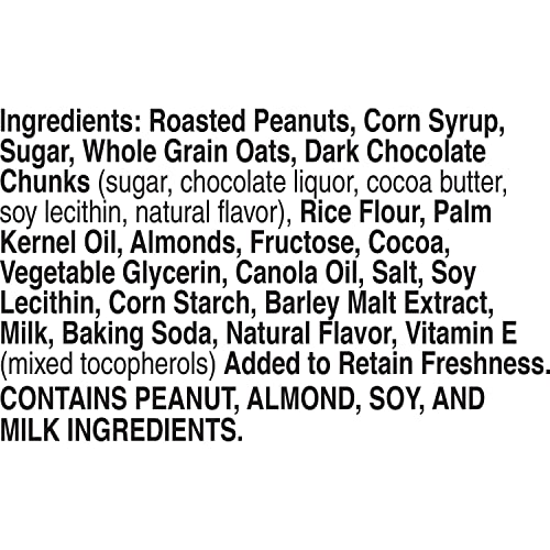 NATURE VALLEY GRANOLA BARS, SWEET AND SALTY NUT, DARK CHOCOLATE PEANUT AND ALMOND, 18 BARS, 21.6 OZ