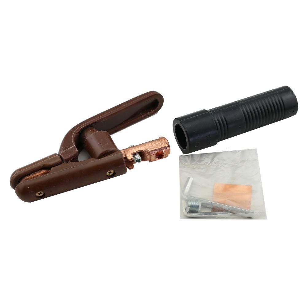 WeldingCity 25ft 2AWG Welding Cable (Made in USA) Whip Lead with 300