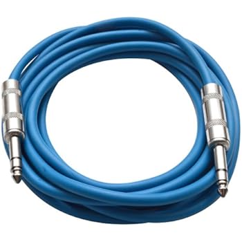 Seismic Audio - SATRX-10 - Blue 10' 1/4