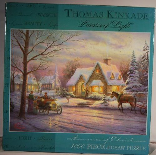 Thomas Kinkade Painter of Light Puzzle: Memories of Christmas by Ceaco