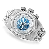 Invicta Men's 'Bolt' Swiss Quartz Stainless Steel Casual Watch, Color:Silver-Toned (Model: 21802)