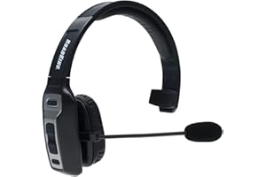 RoadKing Truck Driver Headset RKING3000 Noise Cancelling Bluetooth(R) Headset Wireless Trucker Headset w Mic Premium, Black