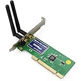 PCI 300Mbps 300M 802.11b/g/n Wireless WiFi Card Adapter for Desktop PC Laptop