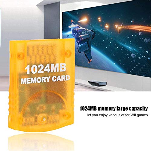 1024MB(16344 Blocks) Gamecube Memory Card for Nintendo Wii Game Cube