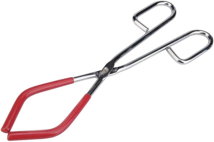 WolfGo 26cm Beaker Plier for Laboratory, 100ml Chemical Beaker Tong Teaching Instrument, Stainless Steel Material