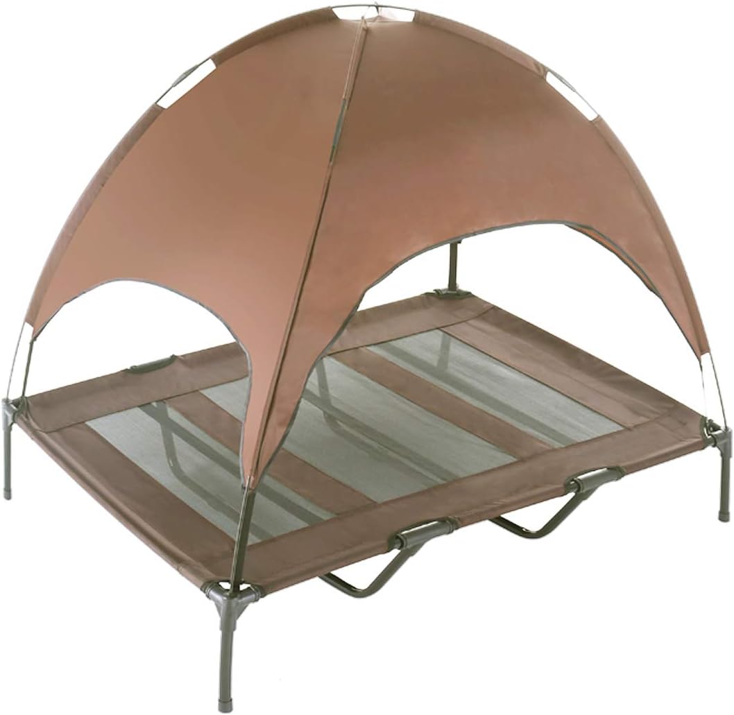XLarge Dog Cot Brown Pet Supplies
